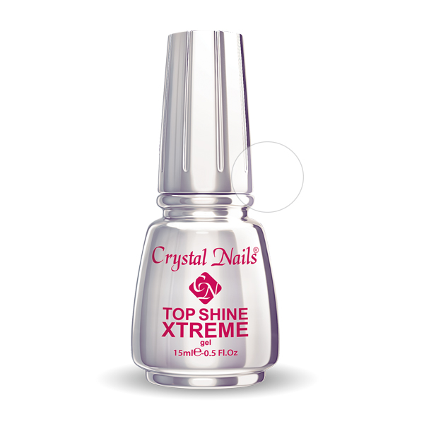 Xtreme Top Shine átlátszó fényzselé (Clear) 15ml fedőzselé, rugalmas