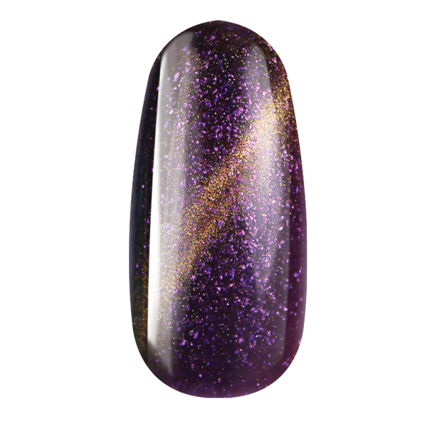 Tiger Eye CrystaLac Tigrisszem 28 (4ml), mágneses crystalac, tig28, lila színjátszó géllakk