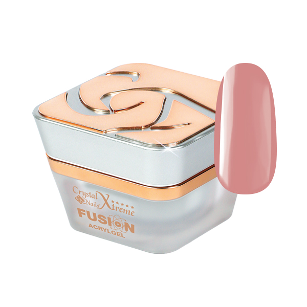 CN Xtreme Fusion AcrylGel Cover pink 30g, tégelyes fusion, fusion gel