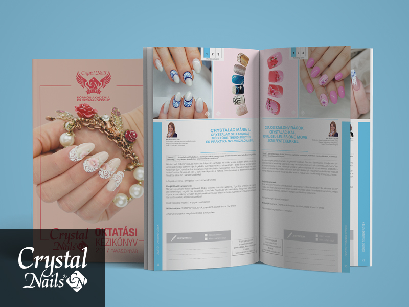 Megjelent! Crystal Nails 2017 Oktatási Készikönyv