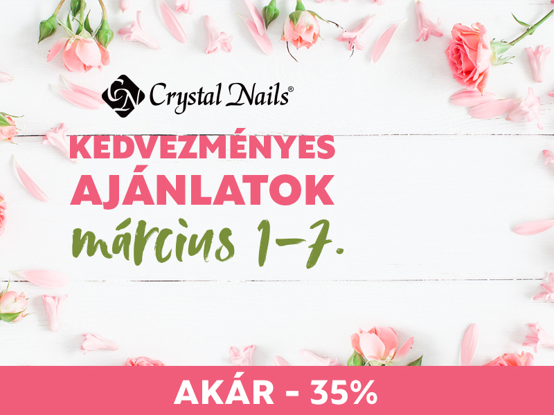 Márciusi kedvezményes ajánlatok