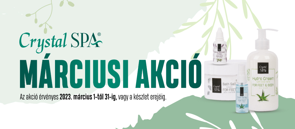 Crystal Spa Március havi akció