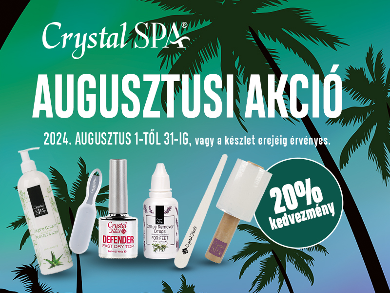 Augusztusi kedvezményes Crystal SPA ajánlatok 