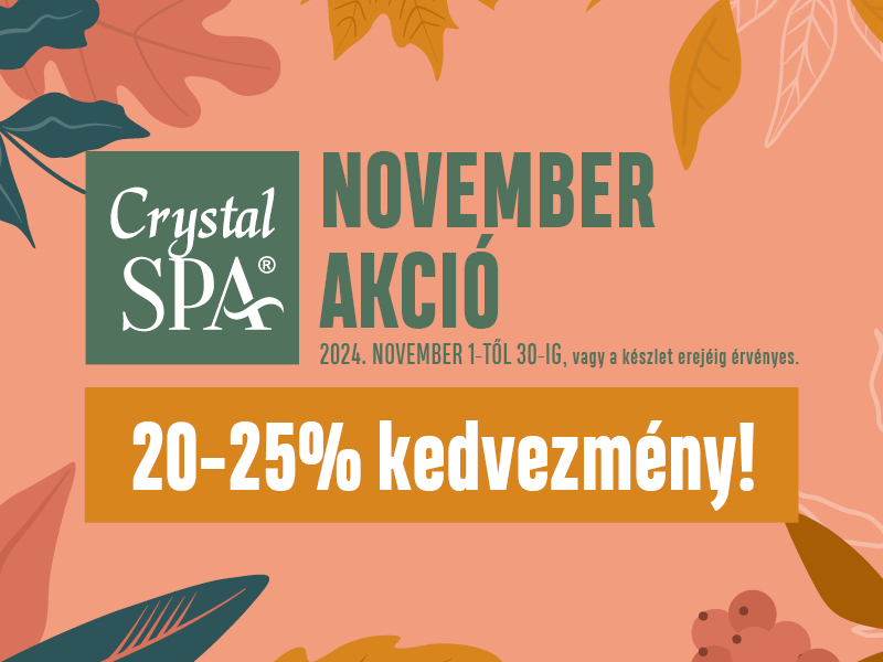 Crystal  November  Havi akció