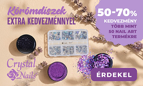 Körömdíszek extra kedvezménnyel!