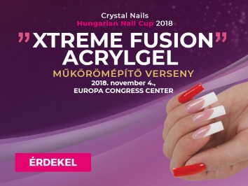Crystal Nails Körmösnap - Xtreme Fusion AcrylGel műkörömépítő verseny