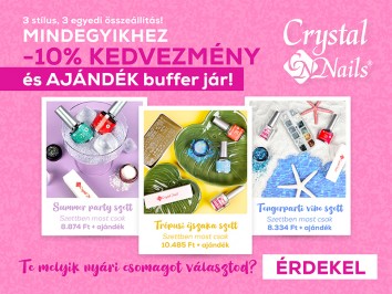  3 stílus, 3 egyedi szett!  
