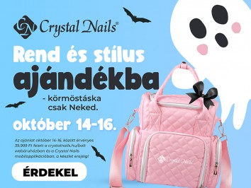 Rend és stílus AJÁNDÉKBA - körmöstáska csak Neked! 