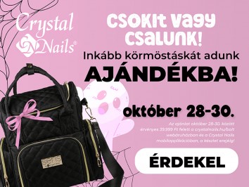 Csokit vagy csalunk!  Mi inkább körmöstáskát adunk AJÁNDÉKBA! 