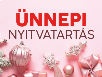 Üzletek ünnepi nyitvatartása 
