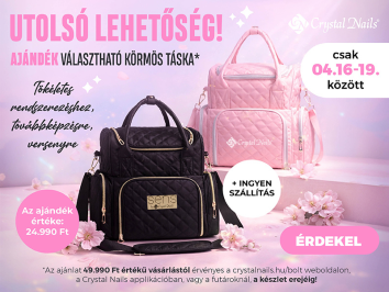 Te választhatod ki melyik trendi körmös táskát szeretnéd AJÁNDÉKBA!