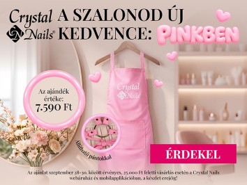A SZALONOD ÚJ PINK KEDVENCE MEGÉRKEZETT!  7.590 Ft értékű AJÁNDÉK formájában!