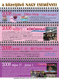 Szépítész - A közeljövő nagy eseményei - 2008-02-20