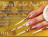 Merry Crystal Nails