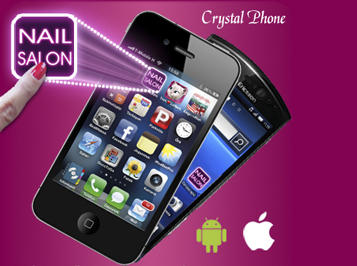 Új Crystal Phone telefonalkalmazás - Körömszalon kereső