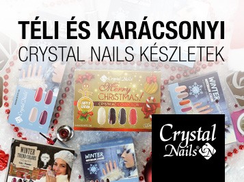 Téli és karácsonyi Crystal Nails készletek!