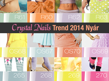 Crystal Nails Körömtrend 2014 - forró nyári napokra