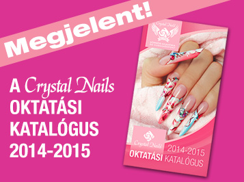 Megjelent a Crystal Nails Oktatási katalógus 2014-2015!