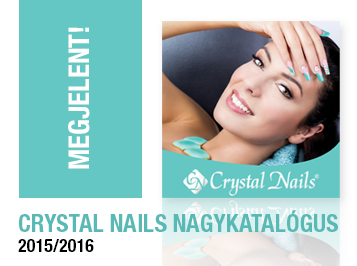 Megjelent! Crystal Nails NAGYKATALÓGUS 2015/2016