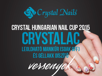 Jön! Crystal Hungarian Nail Cup 2015 - két géllakk versennyel