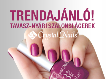 Trendajánló! Tavasz-nyári szalonslágerek - Crystal Nails termékek, melyek a szezon trendszínei és vendégeid kedvencei