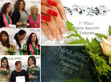 Nailpro Pasadena 2015: Újabb Crystal Nails érmek az USA-ból