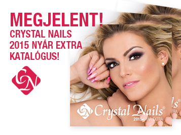 MEGJELENT! Crystal Nails 2015 Nyár Extra katalógus!