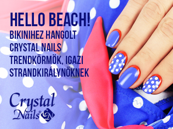 Hello Beach! Bikinihez hangolt Crystal Nails trendkörmök, igazi strandkirálynőknek